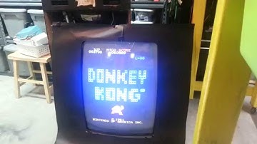 Donkey Kong Junior Sanyo 20EZ Monitor Repair