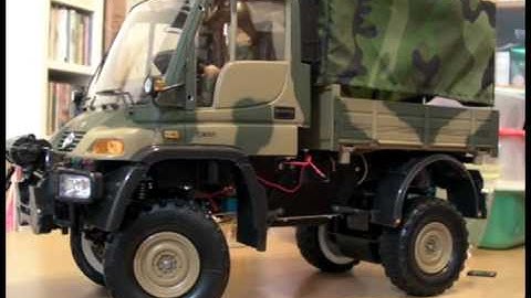 RC Unimog 1:12 U300 4wd test 3