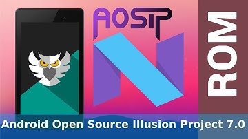 AOSiP 7.0 Nougat Nexus 7 Flo Rom Review  [Android Open Source illusion Project]