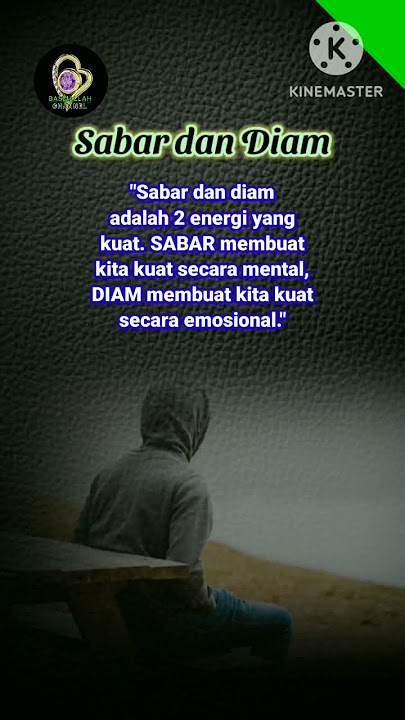 SABAR DAN DIAM #shorts #hadist #motivasi #quotes