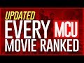 Updated Marvel Cinematic Universe Ranking and Reviews