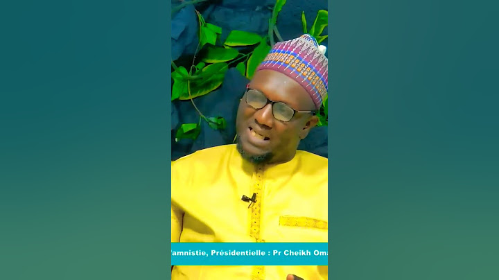 Pr Cheikh Oumar Diagne à Sonko concernant Khalifa et Barth
