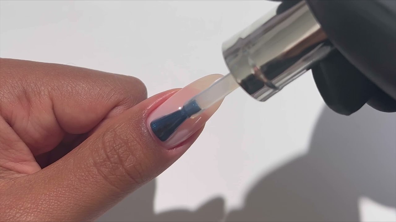 GLAZED TOP COAT - Swatch video