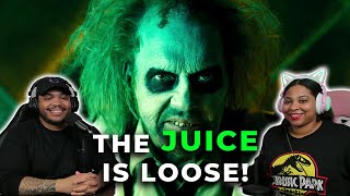 BEETLEJUICE BEETLEJUICE (2024) Official Teaser Trailer Reaction