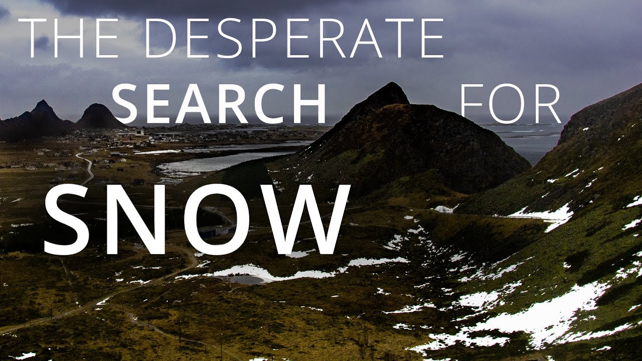 Our Desperate Search for Snow in the Artic Circle