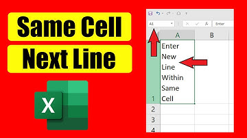 How To Go To The Next Line in Excel Cell