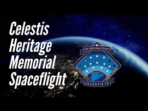 Witness the incredible launch of the Celestis Heritage Memorial Spaceflight on a Falcon Heavy Rocket