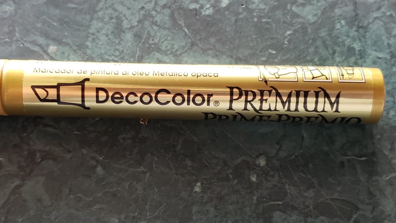 The BEST metallic paint pen for epoxy coasters, geodes and tumblers! 