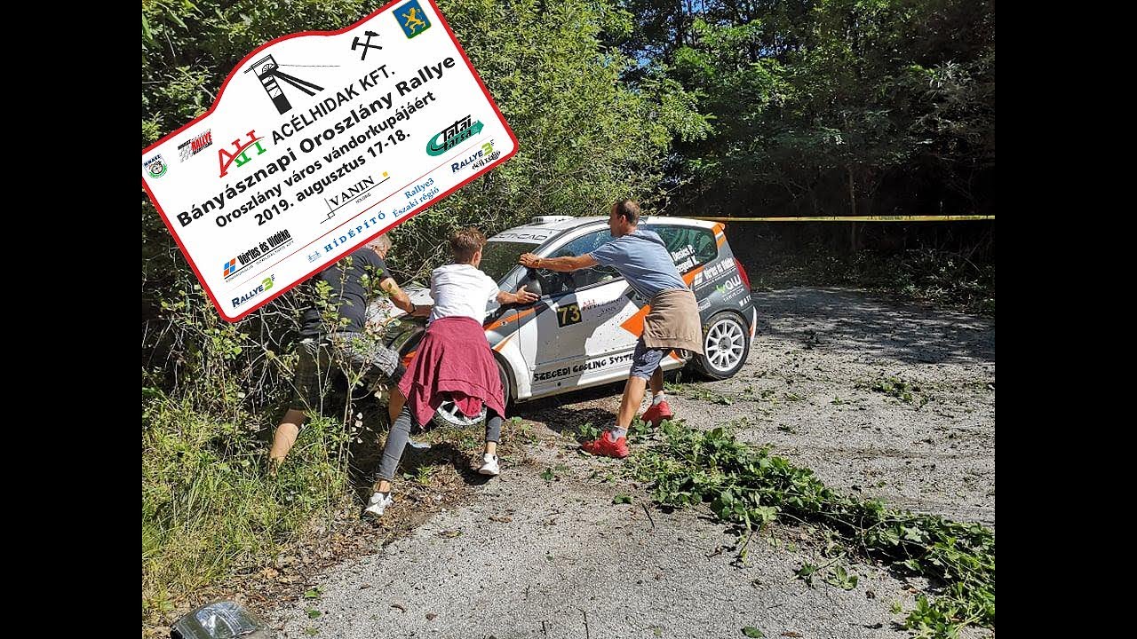 Oroszlány Rallye 2019 Action - ofonrallyvideo