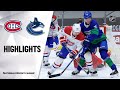 NHL Highlights | Canadiens @ Canucks 1/23/21