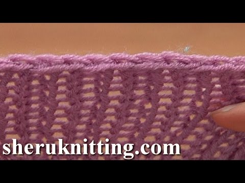 Decrease Bind off In Pattern Knit Ribbing K1 P1 Tutorial 7 Method 3 of 12