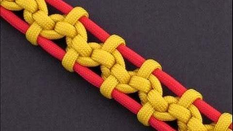 How to Make the Bound Tower Bar (Paracord) Bracelet by TIAT