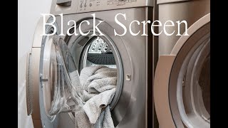 Waschmaschinengeräusch zum Einschlafen, 60 Minuten, Black Screen