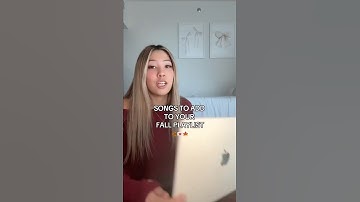 my fav fall music to add to your fall playlist this year!!🍂💌🍁 #fall #fallplaylist #music #viral