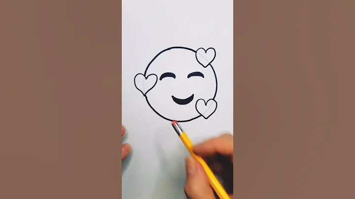 How to draw lonely face easy 🥰🥰🥰🥰#shorts #emoji #drawing #art