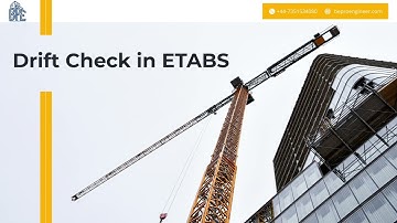 Drift Check in ETABS