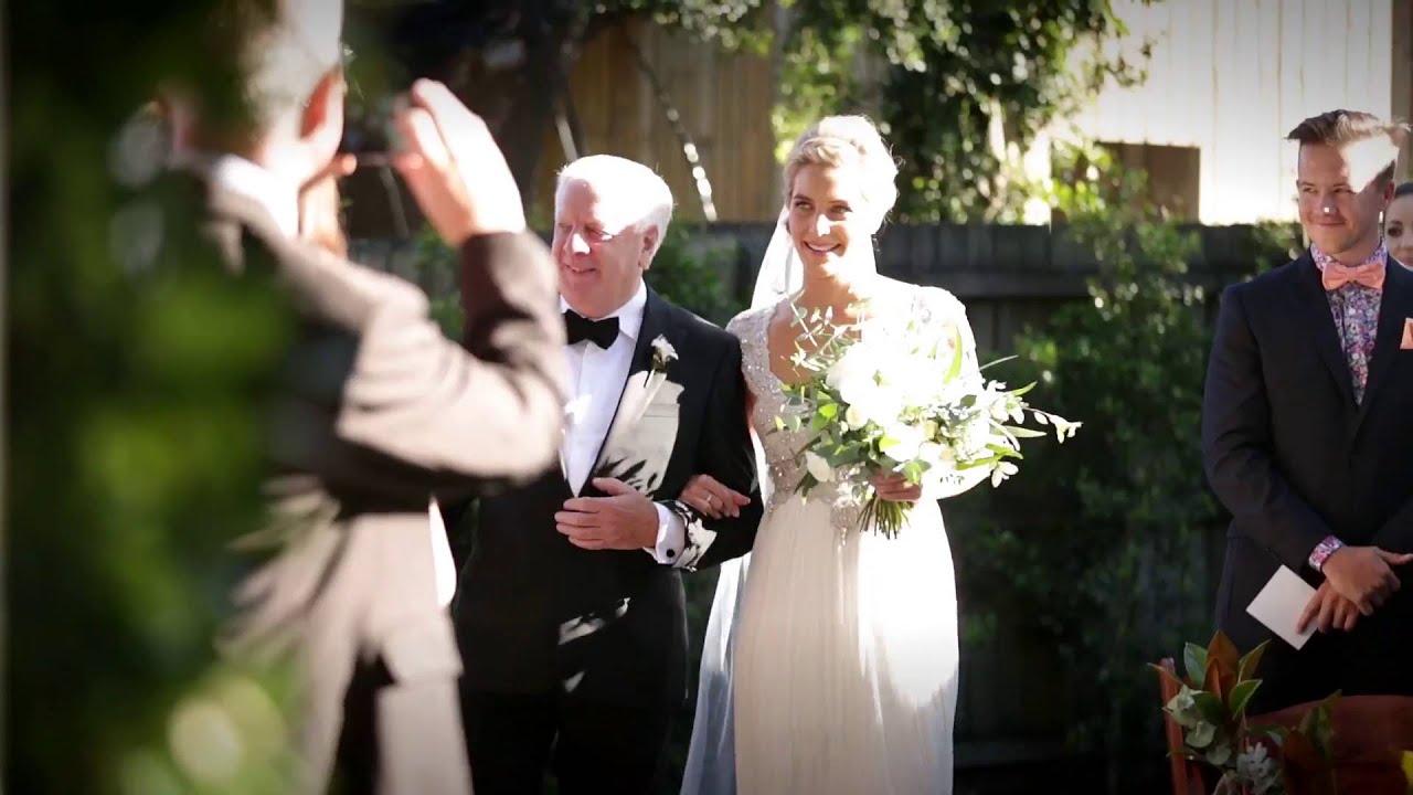 Best Backyard Wedding l Brisbane Wedding Videographer