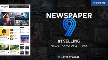 Newspaper 8.8 ( Default Demo ) WordPress Theme Customization - Part-06