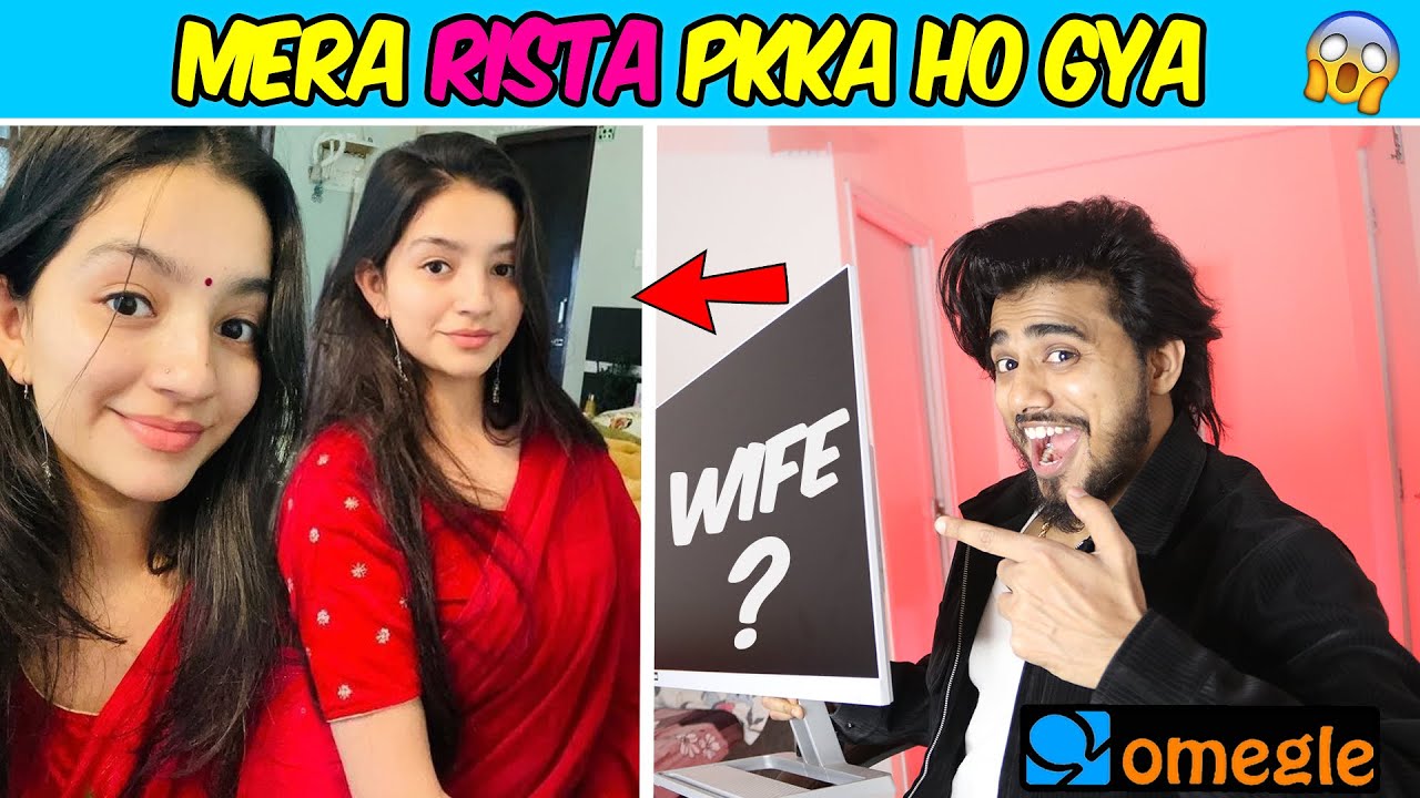 OMEGLE - Mera Rista Pkka ho gya || Omegle India | Nobita Shizuka | THIS TIME NO PAKISTAN BEGAM 