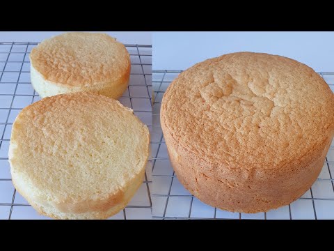 GENOISE SPONGE CAKE/ Fluffy and Moist Cake