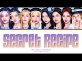 Hearts2Hearts Secret Recipe Lyrics (Color Coded Lyrics)