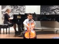 Gavotte in c minor js bach  suzuki cello book 3 vancouver academy of music