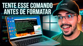 O Comando Secreto que a Microsoft Não Quer que Você Descubra