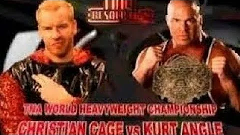 Christian Cage vs. Kurt Angle TNA Final Resolution 2008 Highlights