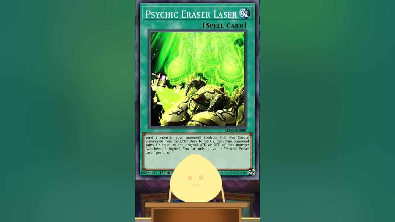 Why Does NOBODY Play Psychic Eraser Laser in YuGiOh? YouTube