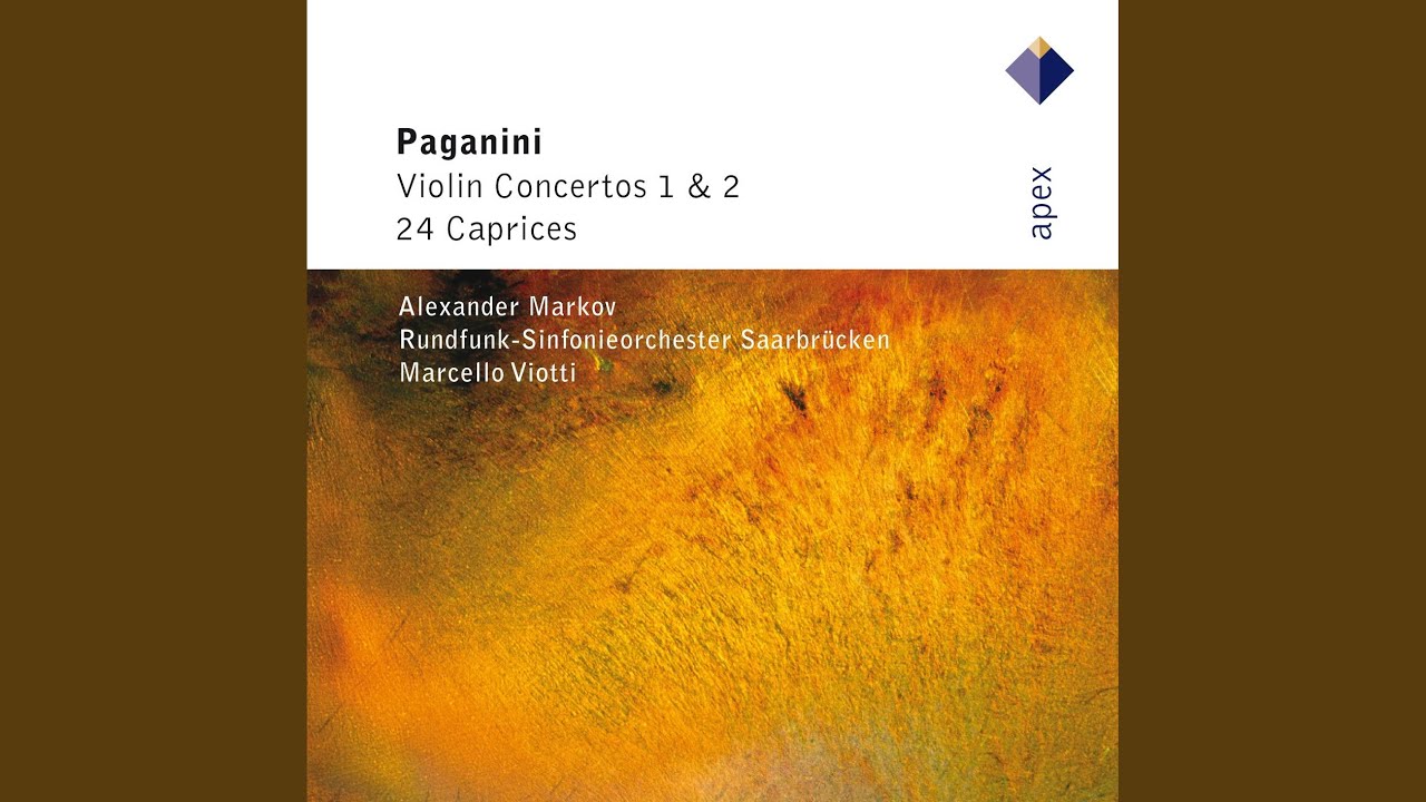 Violin concerto no 2. Paganini Violin Concerto no 2. 24 Caprices, op.1: no. 24 in a Minor. Violin Concerto no 2 in b Minor op 7 1 Allegro Maestoso. Alexander Markov Paganini: Violin Concerto no. 1 in e-Flat Major, op. 6: I. Allegro Maestoso.