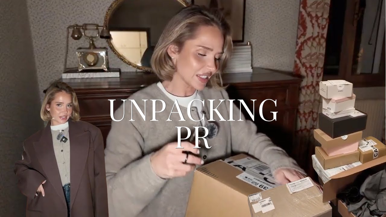 Unpacking PR Packages & Am I spending New Year’s Eve alone again?? | VLOGMAS 15