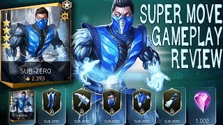 Buying Sub-Zero 4-Star Pack in Injustice 2 Mobile. Sub-Zero Gameplay, Super Move and AWESOME PASSIVE