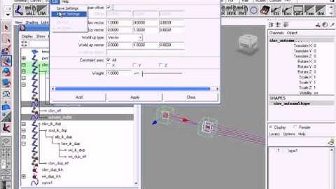 Maya Biped Rigging Free Video Tutorials Lesson-16 auto aim, in Oriya language