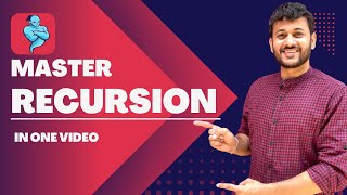 Recursion In One Video | All Concept Covered