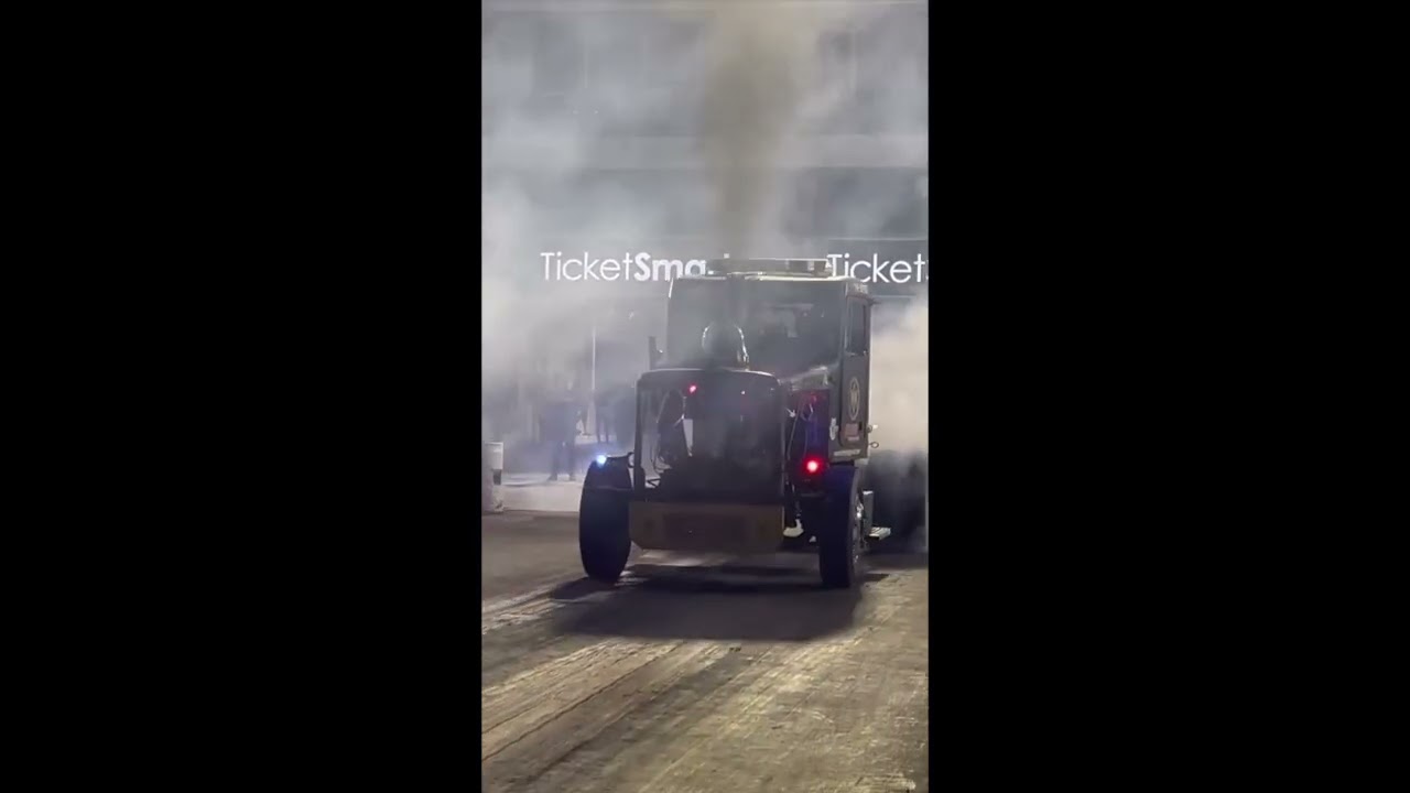 Mario Monette The Beast drag semi truck Ennis Texas 10-25-2024