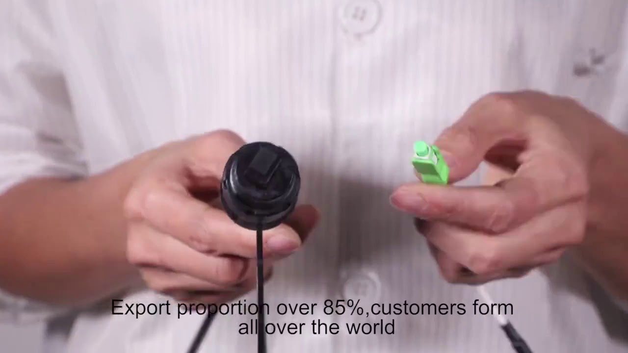 Sc Apc Ftth Outdoor Fiber Optic Patch Cord   Buy Outdoor Fiber Patch Cord,Corning Optitap Connector,