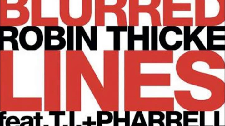 Blurred Lines Instrumental version - Instrumental performance video thumbnail