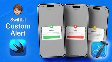 Create Stunning Custom Alerts in SwiftUI - iOS Development Tutorial