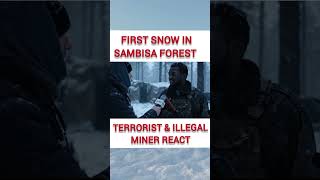 First Snow in Sambisa Forest, Borno. Bandits & Illegal Miners React #shorts