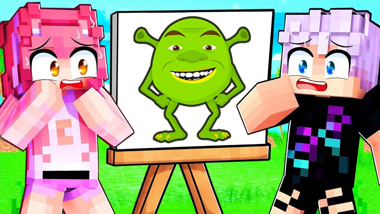 MEGA SZYBKIE RYSOWANIE w Minecraft! - YouTube