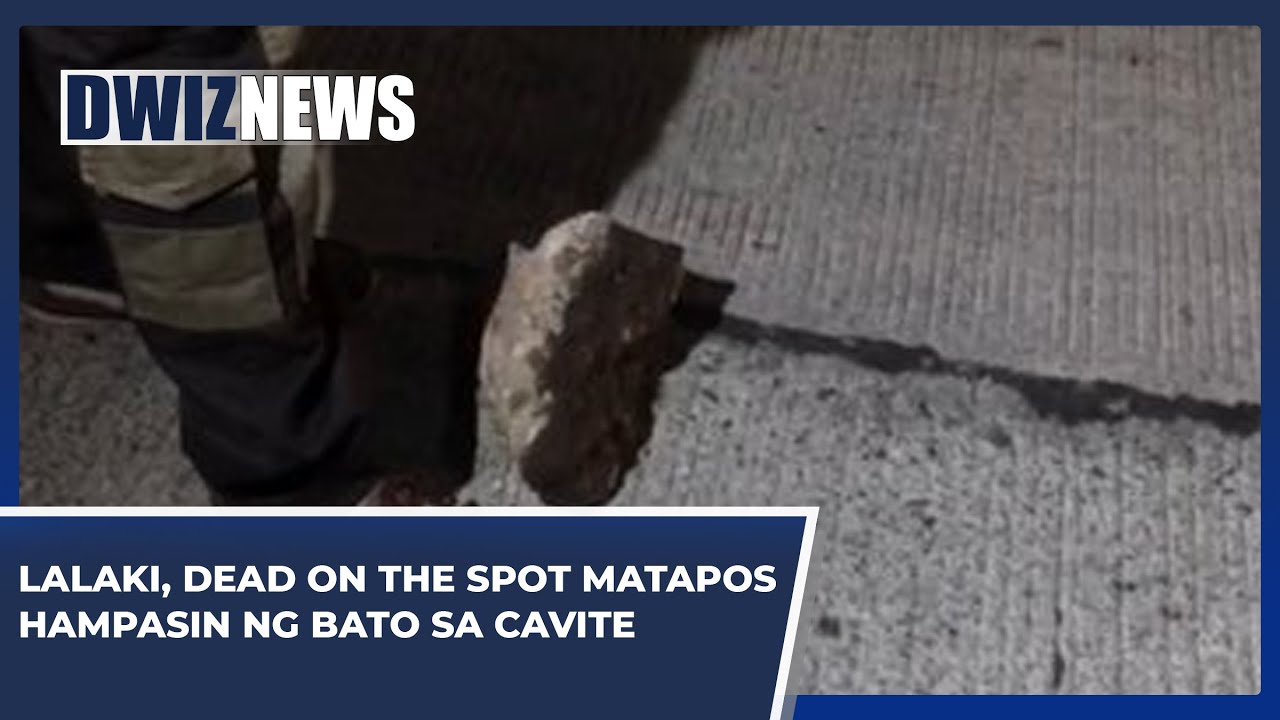 #NEWSCOOP Lalaki dead on the spot matapos hampasin ng bato sa Cavite #NEWSCOOP Lalaki dead on the spot matapos hampasin ng bato sa Cavite