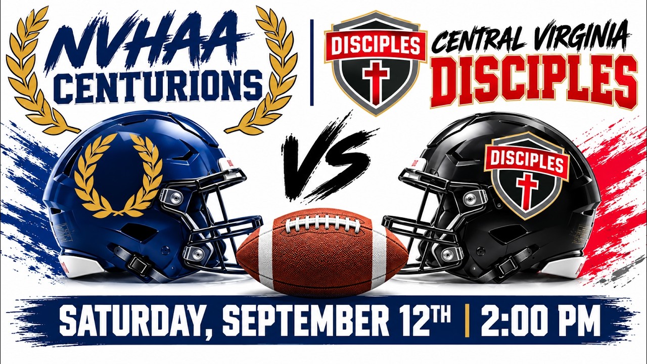 2026 09-12 FB vs Central Virginia Disciples, 2:00pm