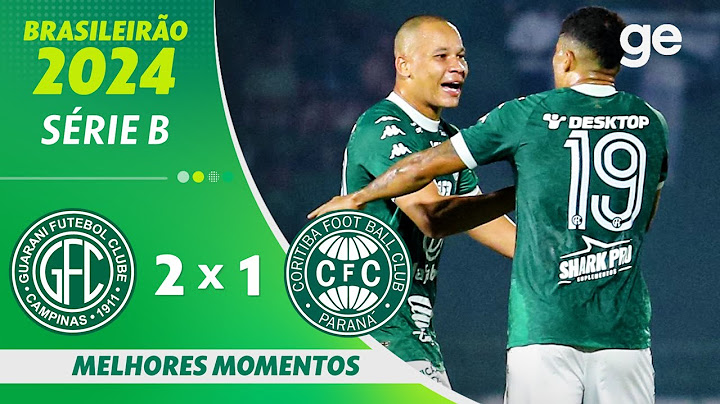 GUARANI 2 X 1 CORITIBA | MELHORES MOMENTOS | 24ª RODADA BRASILEIRÃO SÉRIE B 2024 | ge.globo