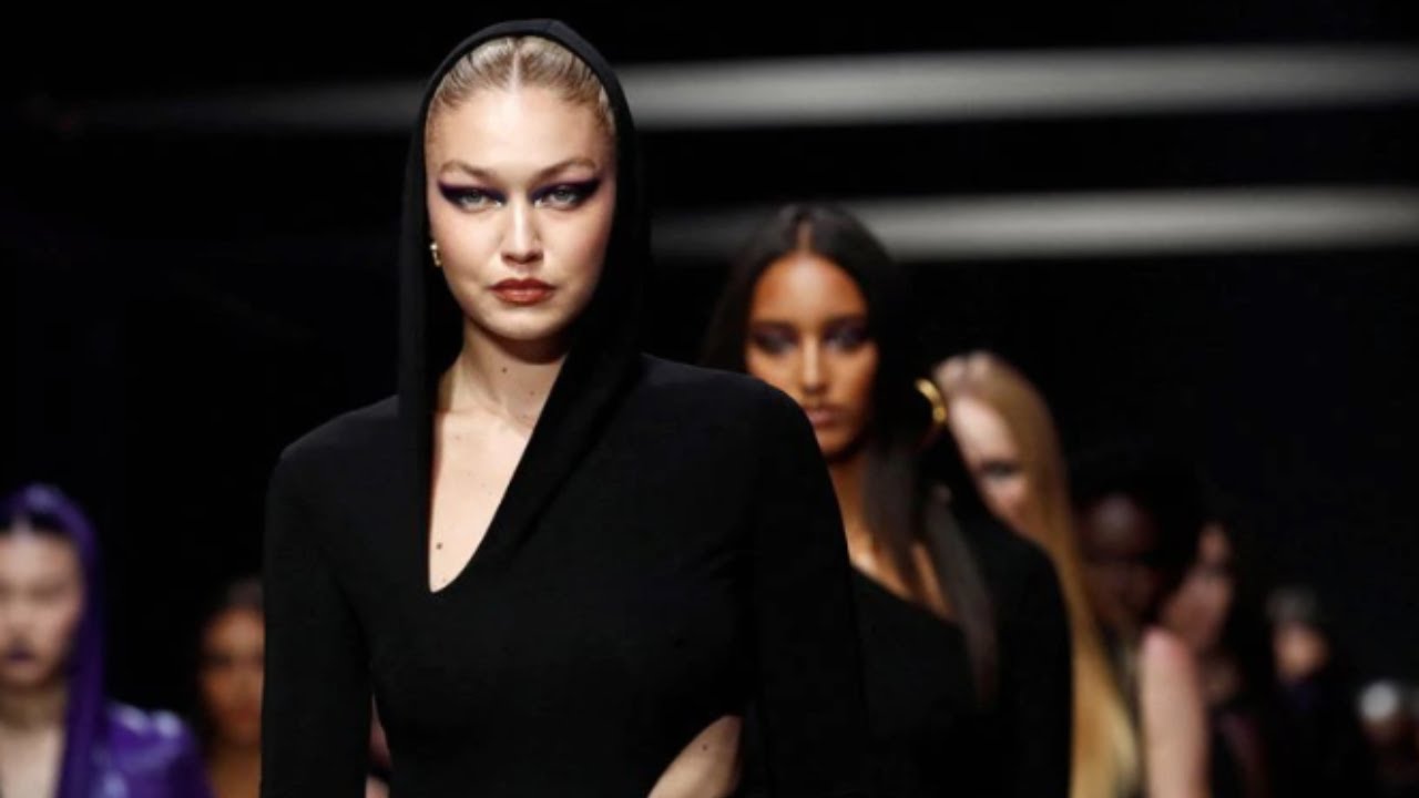 Gigi Hadid walks the runway during the Chanel Womenswear News Photo -  Getty Images