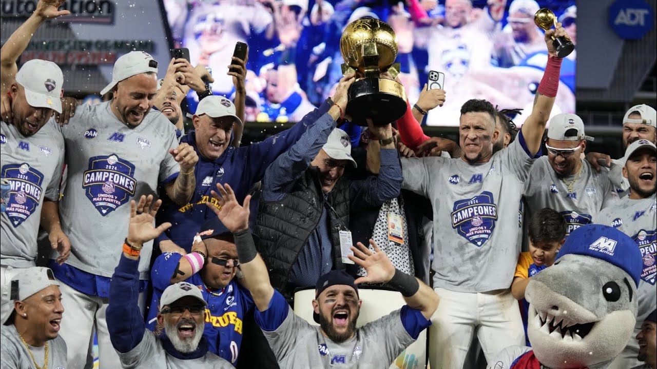 Tiburones 🦈 de la Guaira de Venezuela 🇻🇪 son los campeones de la serie ...