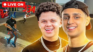 LIVE ON ???? SERÁ QUE ELE SABE JOGAR FREE FIRE? ???? ft. ISAAC XAVIER ????