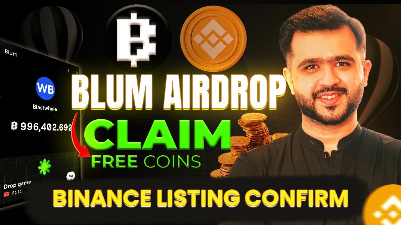 Blum Airdrop Listing on Binance| Free Blum Airdrop Coins | Telegram airdrop
