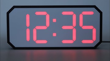 7 Segment LED Clock