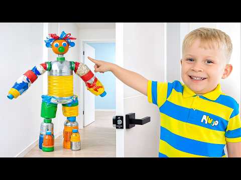 बच्चों ने कचरा छांटना सीखा! कचरा राक्षसों का एक एडवेंचर