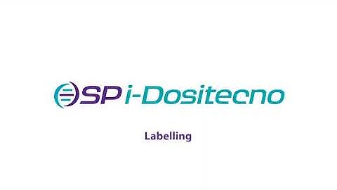 SP i-Dositecno SY Pharmaceutical Labeling Machine